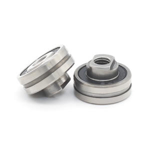 ตลับลูกปืนเม็ดกลมร่องลึกแบบไม่มาตรฐาน S605RS วงแหวนด้านนอกเดี่ยว สแตนเลส M4*14*8.3 มม. เกลียว ระดับความแม่นยำ P4 ระดับความเร็ว C3 2RS - Product Image 3