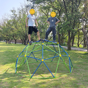 Zoshine Struttura per Arrampicata a Cupola Geometrica 10FT, Centro Giochi per Bambini e Neonati, Attrezzatura per Palestra nella Giungla, Uso Interno/Esterno - Product Image 2