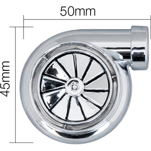 Piccolo Deodorante per Auto in Metallo Turbo - Deodorante per Auto, in Alluminio, di Simoni Racing Vent - Product Image 2