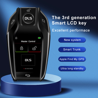 Clé de voiture intelligente LCD de luxe, longue durée de vie de la batterie, écran tactile, clé intelligente pour voiture
