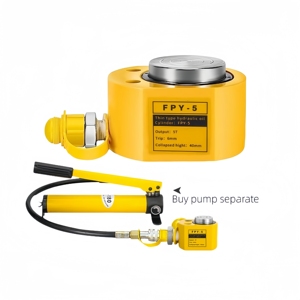 <span class=keywords><strong>Mini</strong></span> gato de cilindro de elevación de acción simple hidráulico de 5T, altura propia, 42mm, 6mm, carrera, Porta Power 180, gatos de bomba manual hidráulica - Product Image 1