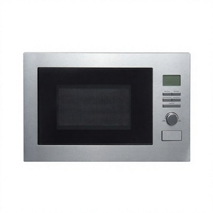 Four à <span class=keywords><strong>micro</strong></span>-<span class=keywords><strong>ondes</strong></span> électrique encastrable en acier inoxydable 25L <span class=keywords><strong>900W</strong></span> avec fonctions de barbecue, de chauffage et de décongélation pour usage domestique et hôtelier - Product Image 1