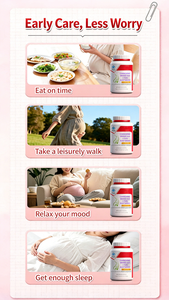 Tabletas de Hierro y Ácido Fólico, Suplemento Dietético Prenatal para el Apoyo Nutricional de Adultos, 2 Tabletas Diarias - Product Image 5