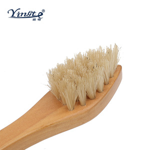 Yinste Wooden Shoe <b>Brush</b> Solid Wood Soft Bristles <b>For</b> <b>Cleaning</b> Shoes - Product Image 3
