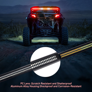 Luces Estroboscópicas LED Rojas/Blancas/Ámbar de 24'', 30'', 36'', <span class=keywords><strong>42</strong></span>'' con Abrazaderas en C para Barras de Protección de 1.75'' a 2'' para UTV y ATV - Product Image 2