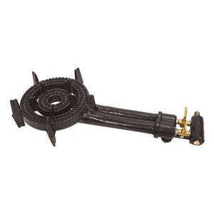 Estufa de gas portátil de hierro fundido de <span class=keywords><strong>2</strong></span> quemadores, quemador de gas antirust, placa de cocción doble de hierro fundido de alta resistencia para <span class=keywords><strong>cocina</strong></span> - Product Image 4