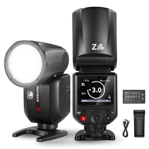 Flash Speedlite NEEWER Z2 PRO 24G TTL HSS de Cabeza Redonda para <span class=keywords><strong>Nikon</strong></span>, Compatible Inalámbricamente con Godox/M TCM Switch // Cámaras - Product Image 1