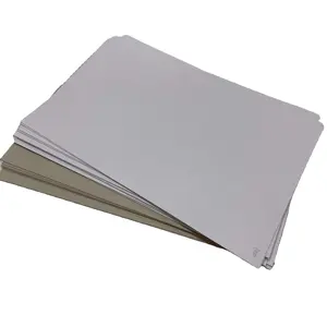 Оптовая Продажа 250 300 350 до 400 Gsm белый верх Grey задняя дуплексная доска для упаковки/одежды одна сторона Grey