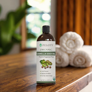 Aceite de semilla de Camelia prensado en frío de alta calidad de nuestra propia marca, utilizado para cocinar y masajear - Product Image 4