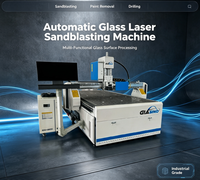 Máquina de Grabado Láser para Espejos Glasino, Equipo Automático de Perforación y Grabado LED para Espejos, Máquina de Grabado de Vidrio