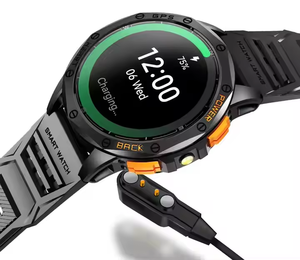 Nouvel arrivage K67 Montre intelligente GPS avec boussole Connexion BT à une touche Traqueur d'activité de détection de santé toute la journée avec flash lumineux - Product Image 6