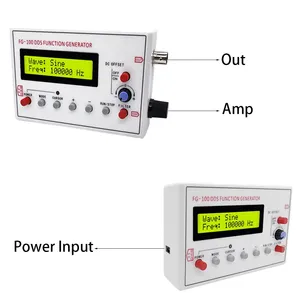 Generador de señal con función DDS, contador de frecuencia, módulo de fuente de señal de 1Hz-500KHz, seno + cuadrado + triángulo + forma de onda de diente de sierra - Product Image 3