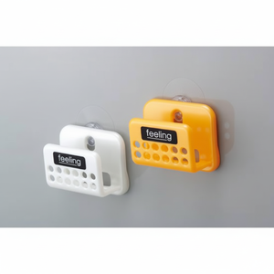 Inomata Porte-éponge tangerine pour le rangement de la cuisine - Product Image 1