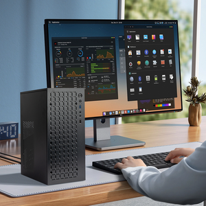 RGeek Micro ATX чехол для ПК мини-ПК <span class=keywords><strong>ITX</strong></span> настольный компьютер чехол Micro ATX MATX DTX <span class=keywords><strong>ITX</strong></span> <span class=keywords><strong>Mini</strong></span> PC, поддержка 3,5 ''HDD - Product Image 6