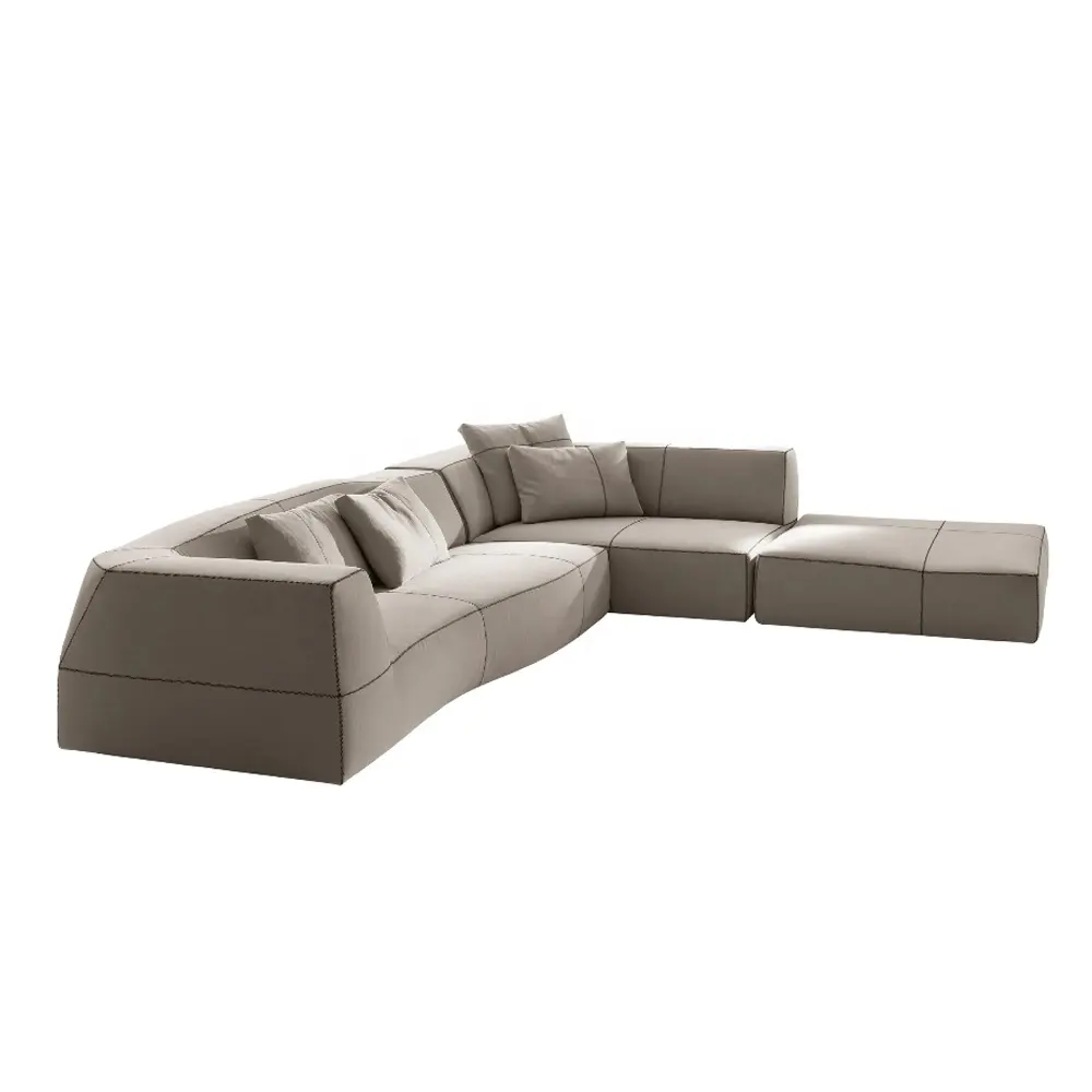 Design italien moderne ensemble de canapés modulables modernes de luxe meubles canapés de salon