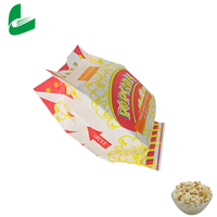 Sacs en papier pour pop-corn au micro-ondes, emballage décoratif personnalisé