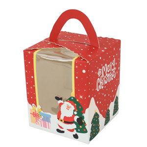 <span class=keywords><strong>1</strong></span> Lỗ 2 Lỗ 4 Lỗ 6 Lỗ Hộp Cho Bánh Ngọt Ngày Lễ, Bánh Nướng, Bánh Brownies Hộp Bánh Quy Giấy Giáng Sinh - Product Image 5