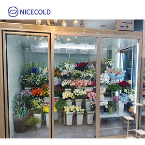 Exhibición de flores, cámara frigorífica, tiendas florales, refrigeradores de refrigeración con puerta de vidrio, expositor, walk-ins - Product Image 4