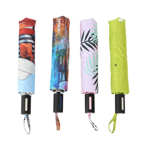 الترويجي خفيفة الوزن الألياف الزجاجية 3 طوي أضعاف مظلة سفر - Product Image 1