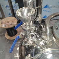 Offre Spéciale : Homogénéisateur Mobile Sous Vide 300L pour Crèmes, Lotions et Shampoings