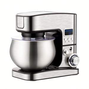 Nouveau <span class=keywords><strong>Robot</strong></span> de Cuisine Populaire : Batteur à Gâteau, Mélangeur à Boissons et Batteur à Œufs avec Bol de 5L et Mixeur sur Socle - Product Image 6