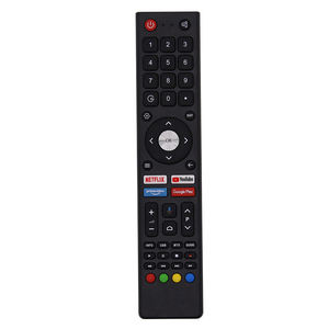 Nouvelle télécommande Bluetooth avec fonction vocale, installation sans fil pour <span class=keywords><strong>téléviseur</strong></span> <span class=keywords><strong>CHIQ</strong></span> GCBLTV02ADBBT, pour Netflix, climatiseur, usage domestique - Product Image 1