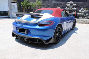 Nouveau kit carrosserie en fibre de carbone pour Porsche 718 Boxster, comprenant un aileron arrière pour le modèle 718 Cayman - Product Image 4