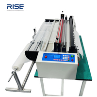 Máquina de Corte Automática RS-1000g para Rollos de Láminas de Metal, Rollos de Vinilo, Papel y Plástico de Burbujas