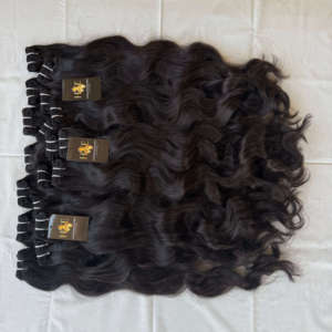 Top Quality Indian Raw <b>Hair</b> <b>Body</b> <b>Wave</b> Human <b>Hair</b> Bundles Raw Unprocessed Straight curly Temple human <b>hair</b> - Product Image 2