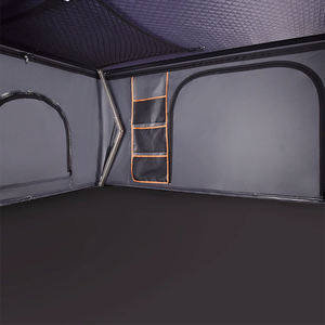 Tente <span class=keywords><strong>de</strong></span> camping pliable Green Camping Softshell Dachzelt pour 4 personnes, 4x4, pour le camping en voiture - Product Image 4