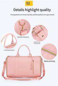 Bolsa de Viaje Deportiva Grande Personalizada, Bolsa de Lona Impermeable, Bolsa de Viaje Unisex para <span class=keywords><strong>Hombre</strong></span> y Mujer, Bolsa de Fin de Semana con Cremallera para Ropa - Product Image 6