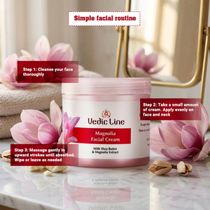 Crème de massage à la magnolia de qualité supérieure, crème de massage pour le visage, pour la relaxation du corps, hydratation et nutrition de la peau, disponible au meilleur prix - Product Image 3