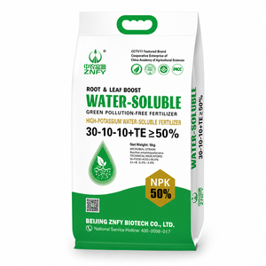 ZNFY 30-10-10 Fertilizzante Organico NPK Idrosolubile, Fertilizzante Microbico, Biofertilizzante con Oligoelementi per Colture Agricole - Product Image 1