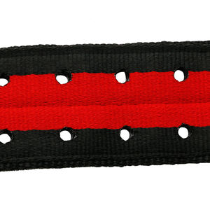 Solidwood kerah anjing nilon lebar 50mm disesuaikan untuk Pitbulls pita Breakaway tahan lama tali warna-warni pabrikan disesuaikan - Product Image 4