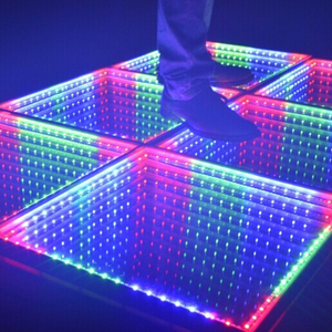 Piso LED Magnético RGB de 50cm Personalizable, Portátil, <span class=keywords><strong>Pixel</strong></span> <span class=keywords><strong>3D</strong></span>, para Decoración de Bodas, Fiestas, Discotecas, DJ - Product Image 1