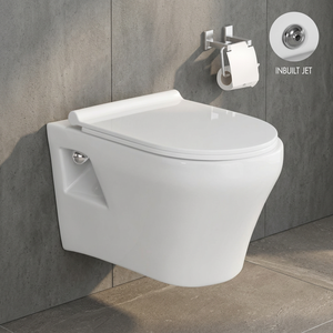 Meilleur prix de vente fournisseur d'usine WC moderne économique à eau WC suspendu au mur avec bidet utilisations hôtelières et domestiques - Product Image 3