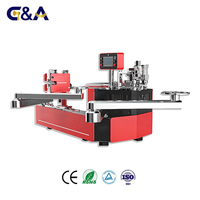 Machine de chantournage automatique portable haute précision pour PVC et bois, avec commande PLC, pour atelier de meubles