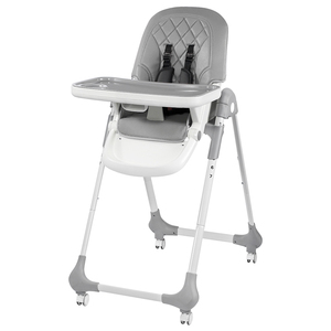 Nouvelle chaise haute multifonctionnelle pour adultes à sept vitesses réglables en plastique - Chaise de cuisine pliable - Design industriel - Base pivotante - Product Image 1