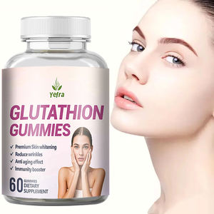 खमीर प्राकृतिक एल-ग्लूटाथियोन गुम्मस सफेद चमकी त्वचा त्वचा चमकदार सुंदरता गुम्मस एंटी-ऑक्सीडेंट कोलेजन - Product Image 1