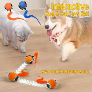 <b>Interactive</b> <b>Cat</b> Ball <b>Toy</b> Updated <b>Cat</b> Motion Activated <b>Toys</b> Indoor Sports Fast Rolling 360 Automatic Mobile Electric Pet Ball <b>Toy</b> - Product Image 2