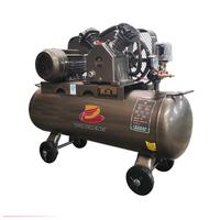 Compresseur d'Air Industriel à Piston 7.5kW 10CV, 3 Pistons, avec Réservoir 300L 8 bars