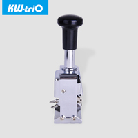 Machine à numéroter automatique à 10 chiffres KW-trio, imprimante portable à numéros de saut pour étiquettes, emballages, factures 02100