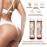 Boisson Liquide Maca OEM Marque Privée pour l'Amélioration et l'Augmentation des Fesses, Supplément Nourrissant pour des Courbes Corporelles Sublimes
