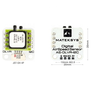 Sensor de Velocidad Aérea Digital I2C MATEKSYS AS-DLVR-I2C 4~5.5V DC 5mA 3.5g JST-GH Sequence (5V GND) para Multicópteros y Aviones RC - Product Image 1