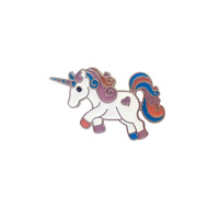 Broche en forme de tête de cheval, série Pégase, motif goutte d'huile, bijoux de corsage, thème ange, fabrication originale en gros