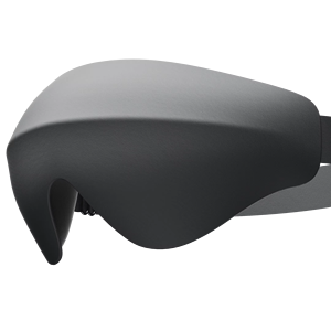 Nouveautés Masque de sommeil en mousse à mémoire de forme 3D 100% coton avec sangle élastique super doux pour les voyages en avion, la sieste, blocage de la lumière - Product Image 1