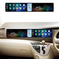 Autoradio MOOKAKA 12.3 + 4.99 + 12.3 pouces pour Toyota ISIS 2004-2017, Android 15, GPS, Navigation, Stéréo, Carplay sans fil, écran interactif
