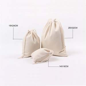 Bolsa de Regalo de Lona de Algodón con Cordón para Joyas, Contenedor de Velas para sus Artículos de Lujo - Product Image 1