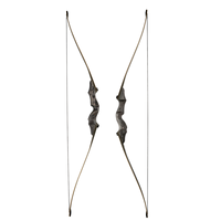 Long Bow d'arc à ciel noir chasseur, puissance de 60 pouces, arc traditionnel T \ D de chasse