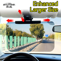 Rallonge de pare-soleil de voiture avant/arrière/latéral réglable facile à installer ajustement universel pour les berlines SUV accessoire intérieur de conduite sûre